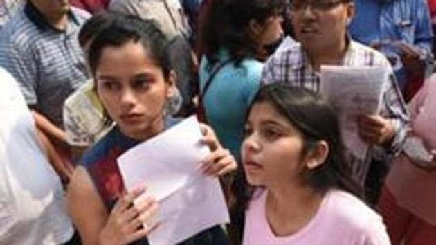 GATE 2019 : The GATE Mechanical Engineering Session 2 (afternoon session) had a ‘moderate to tough’ difficulty level. There were 32 NAT (Numerical Answer Type) questions, 6 questions more than morning session.(Raj K Raj/HT file) GATE 2019 : The GATE Mechanical Engineering Session 2 (afternoon session) had a ‘moderate to tough’ difficulty level. There were 32 NAT (Numerical Answer Type) questions, 6 questions more than morning session.(Raj K Raj/HT file)