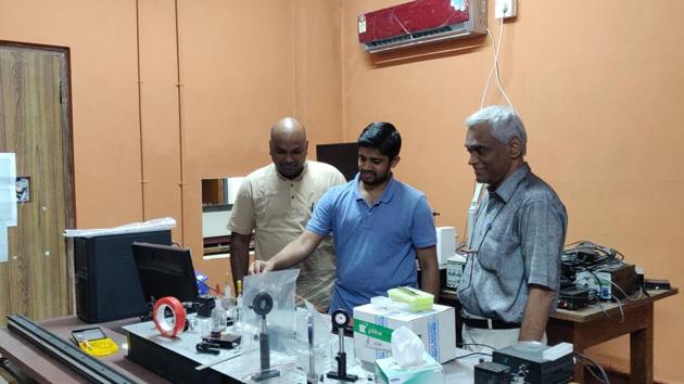 Indian Institute of Technology Madras Researchers have demonstrated the possibility of generating biocompatible lasers from carrots, exploiting a process first discovered by Sir CV Raman who won the Nobel Prize for Physics in 1930.(Handout image)