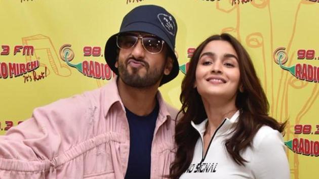 The beauty and the maverick: Alia Bhatt and Ranveer Singh at Gully Boy promotions in Mumbai. (Varinder Chawla) The beauty and the maverick: Alia Bhatt and Ranveer Singh at Gully Boy promotions in Mumbai. (Varinder Chawla)