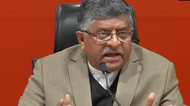 Ravi Shankar Prasad accused Mamata Banerjee’s Trinamool Congress of throttling democracy in West Bengal and said the opposition is not allowed to put across its point in the state. (ANI/Twitter) Ravi Shankar Prasad accused Mamata Banerjee’s Trinamool Congress of throttling democracy in West Bengal and said the opposition is not allowed to put across its point in the state. (ANI/Twitter)