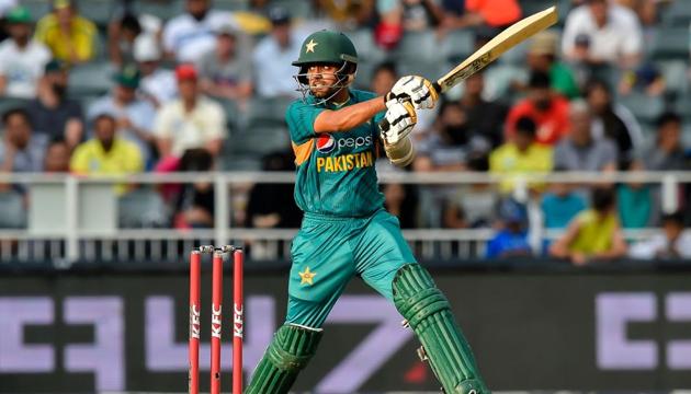 Pakistan's Babar Azam plays a shot during the second T20 cricket match between South Africa and Pakistan. (AFP) Pakistan's Babar Azam plays a shot during the second T20 cricket match between South Africa and Pakistan. (AFP)