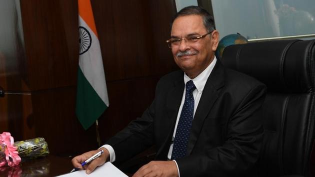 Rishi Kumar Shukla, an IPS officer of 1983 Batch (Madhya Pradesh Cadre) today took over as Director, Central Bureau of Investigation in New Delhi. (HT Photo)