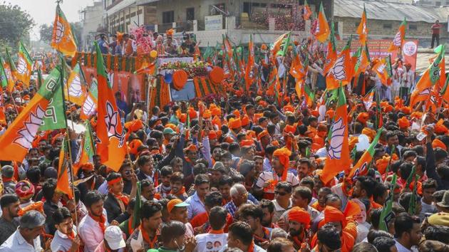 The countdown to the 2019 general election has begun and all eyes are on the campaign.(PTI)