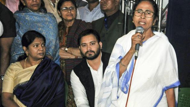 Mamata Banerjee’s latest tirade against the Narendra Modi government — this time over the CBI’s alleged attempts to arrest Kolkata police chief — appears to be a politically calculated move ahead of the Lok Sabha polls. (PTI) Mamata Banerjee’s latest tirade against the Narendra Modi government — this time over the CBI’s alleged attempts to arrest Kolkata police chief — appears to be a politically calculated move ahead of the Lok Sabha polls. (PTI)