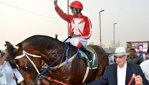 Dr Cyrus Poonawalla (in suit) at the Derby. Dr Cyrus Poonawalla (in suit) at the Derby.