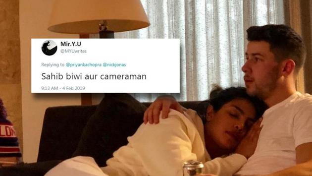 Priyanka Chopra and Nick Jonas’ new pic started a new guessing game on Twitter.