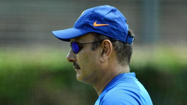 File photo of India coach Ravi Shastri.(AFP)