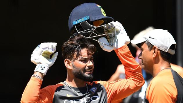 File image of Rishabh Pant.(AFP)