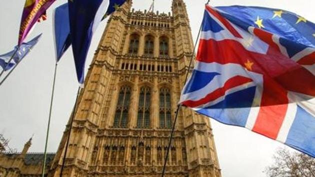 The Indian media was not allowed entry into a global conference, which was projected as an ‘open’ event, addressed by Pakistani foreign minister Shah Mahmood Qureshi in a committee room in the UK House of Commons complex on Monday. (Bloomberg) The Indian media was not allowed entry into a global conference, which was projected as an ‘open’ event, addressed by Pakistani foreign minister Shah Mahmood Qureshi in a committee room in the UK House of Commons complex on Monday. (Bloomberg)