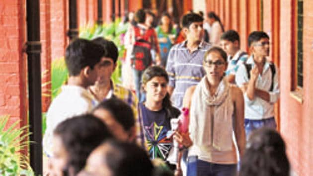 DU teachers’ association (DUTA) president Rajib Ray said the university is trying to “terrify” teachers who have been protesting over several “pressing issues” over the last few months. (Saumya Khandelwal/HT PHOTO) DU teachers’ association (DUTA) president Rajib Ray said the university is trying to “terrify” teachers who have been protesting over several “pressing issues” over the last few months. (Saumya Khandelwal/HT PHOTO)
