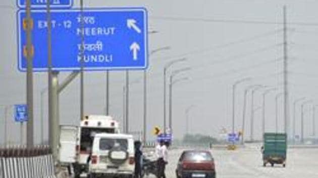 A view Eastern Peripheral Expressway, near Murad Nagar in Uttar Pradesh. (Sakib Ali / HT File) A view Eastern Peripheral Expressway, near Murad Nagar in Uttar Pradesh. (Sakib Ali / HT File)