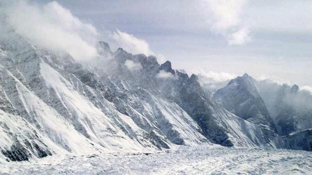 The study warns that if global climate efforts fail, current emissions would lead to five degrees in warming and a loss of two-thirds of the glaciers in Hindu Kush Himalaya region by 2100.(AP File / Photo used for representational purpose) The study warns that if global climate efforts fail, current emissions would lead to five degrees in warming and a loss of two-thirds of the glaciers in Hindu Kush Himalaya region by 2100.(AP File / Photo used for representational purpose)