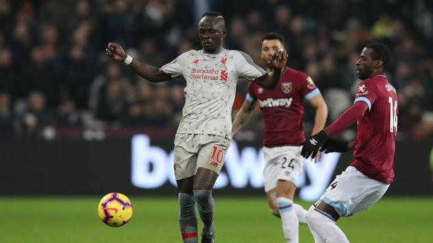 Liverpool's Sadio Mane in action with West Ham's Pedro Obiang (REUTERS) Liverpool's Sadio Mane in action with West Ham's Pedro Obiang (REUTERS)