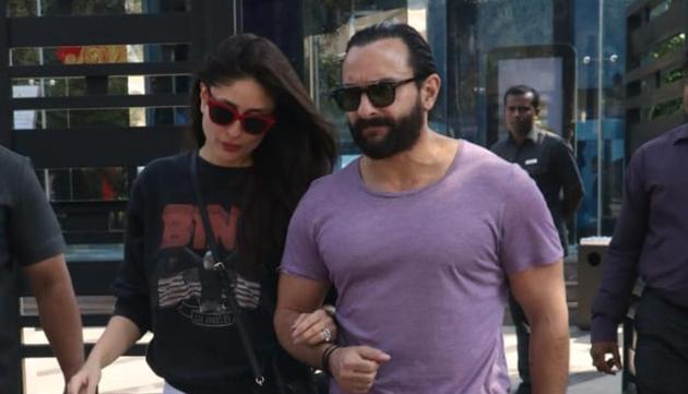 Saif Ali Khan and wife Kareena Kapoor at Yauatcha, Mumbai. (Varinder Chawla) Saif Ali Khan and wife Kareena Kapoor at Yauatcha, Mumbai. (Varinder Chawla)