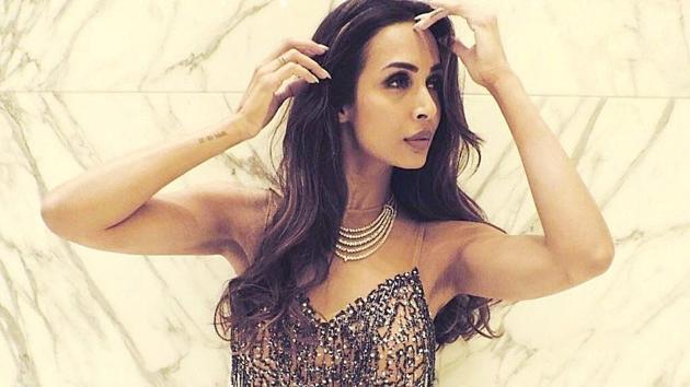 The details on Malaika Arora’s dress are stunning. (Instagram) The details on Malaika Arora’s dress are stunning. (Instagram)