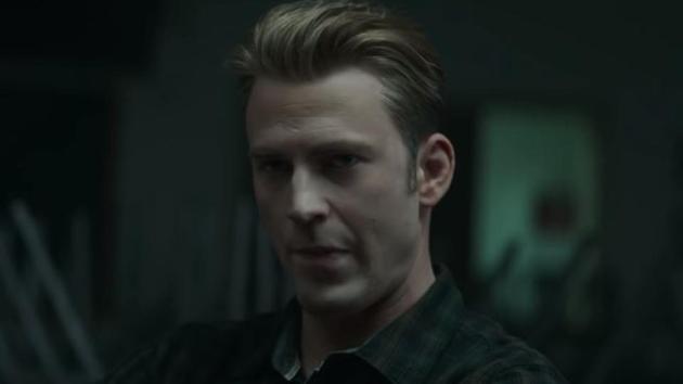 Chris Evans as Steve Rogers in a still from the latest Avengers: Endgame trailer.