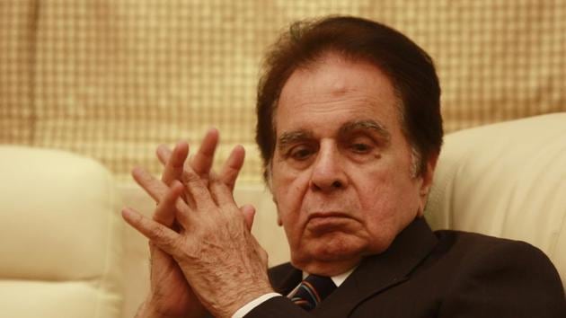 File photo of veteran actor Dilip Kumar.(HT Photo)