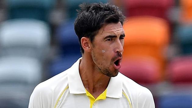 File photo of Australian pacer Mitchell Starc.(AFP)