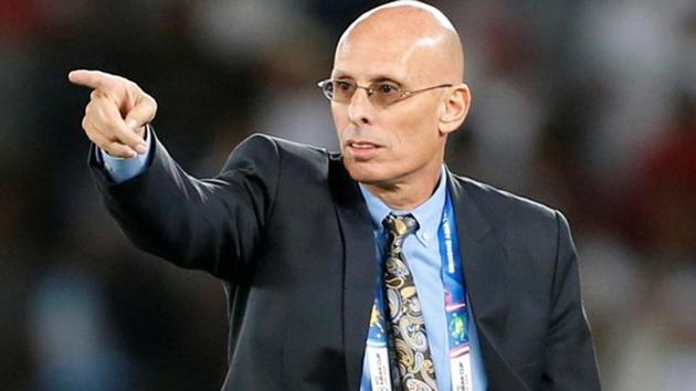 Stephen Constantine reacts during the Asian Cup 2019.(REUTERS)