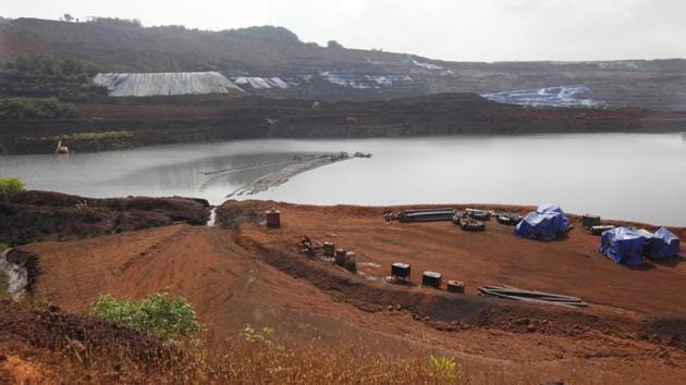 Iron ore mining came to a halt in March after the Supreme Court ruled that the renewals of 88 mining leases by the state government in 2015 were illegal. (HT FIle Photo) Iron ore mining came to a halt in March after the Supreme Court ruled that the renewals of 88 mining leases by the state government in 2015 were illegal. (HT FIle Photo)