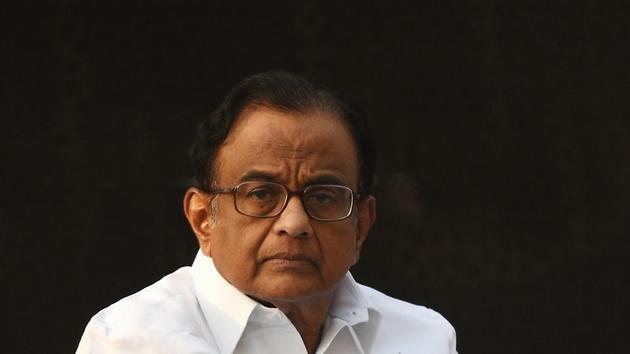 P Chidambaram (HT File) P Chidambaram (HT File)