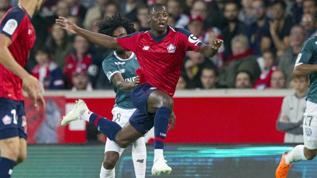 File photo Nicolas Pepe. (AP) File photo Nicolas Pepe. (AP)