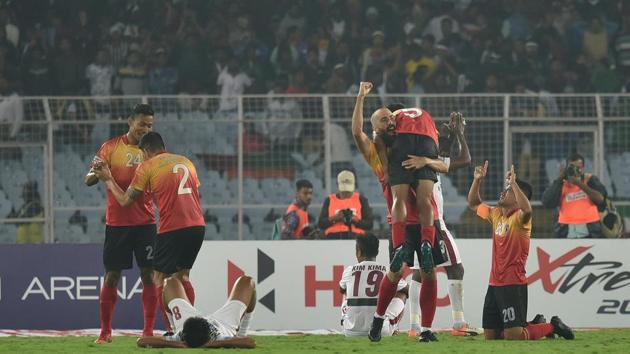 File photo of East Bengal.(Arijit Sen/HT Photo)