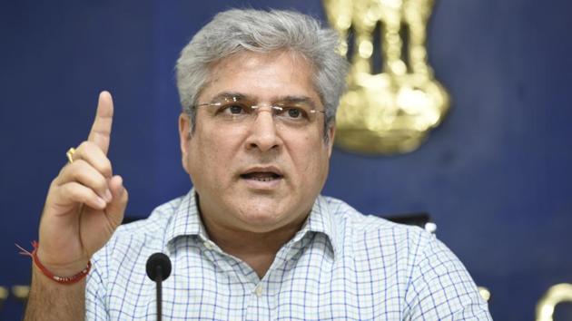 Delhi Transport minister Kailash Gahlot. (Sanchit Khanna/HT Photo) Delhi Transport minister Kailash Gahlot. (Sanchit Khanna/HT Photo)