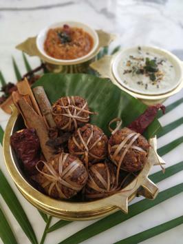 Maa ke haath ka khana is back with a bang, and with it come regional micro-cuisines. Seen here are Kola Urundai or Mutton Balls from Tamil Nadu, as served up at Dakshin Coastal, at the ITC Maratha. Maa ke haath ka khana is back with a bang, and with it come regional micro-cuisines. Seen here are Kola Urundai or Mutton Balls from Tamil Nadu, as served up at Dakshin Coastal, at the ITC Maratha.