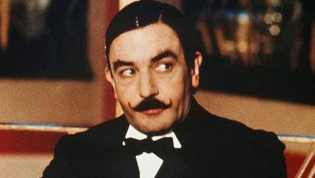 Albert Finney played Hercule Poirot in Murder on the Orient Express.