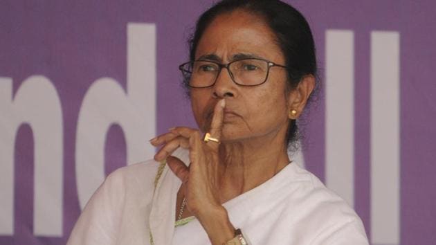 Union minister Giriraj Singh Friday alleged that West Bengal chief minister Mamata Banerjee was a demoness who had destroyed the state. (Photo by Samir Jana/Hindustan Times) (HT Photo) Union minister Giriraj Singh Friday alleged that West Bengal chief minister Mamata Banerjee was a demoness who had destroyed the state. (Photo by Samir Jana/Hindustan Times) (HT Photo)
