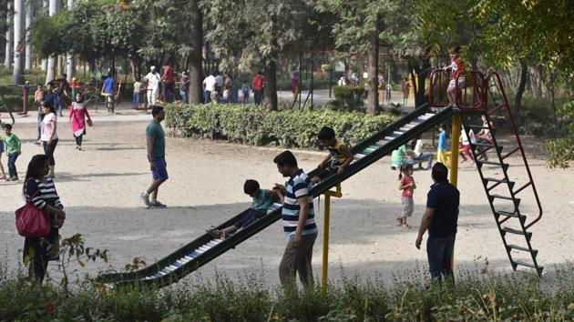 The petition filed by the residents had contended that the parking, if constructed, would take over land from a children’s park. (HT File / Photo used for representational purpose) The petition filed by the residents had contended that the parking, if constructed, would take over land from a children’s park. (HT File / Photo used for representational purpose)