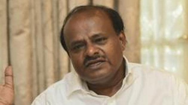 Karnataka chief minister H D Kumaraswamy Friday released an audio clip of an alleged conversation of state BJP chief B S Yeddyurappa to lure a JDS MLA to destabilise the coalition government in the state. (AP) Karnataka chief minister H D Kumaraswamy Friday released an audio clip of an alleged conversation of state BJP chief B S Yeddyurappa to lure a JDS MLA to destabilise the coalition government in the state. (AP)