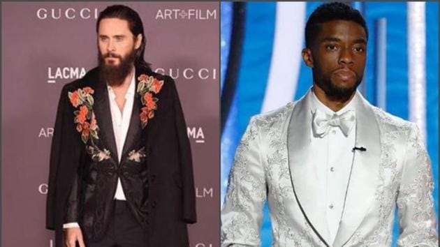 Will the male harness catch on beyond the red carpet?