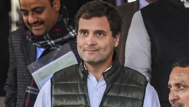 The Congress president Rahul Gandhi claims that the space for his party has opened up in Uttar Pradesh. (PTI) The Congress president Rahul Gandhi claims that the space for his party has opened up in Uttar Pradesh. (PTI)