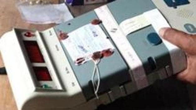 The Telangana government on Saturday ordered the suspension of Vikarabad collector and district magistrate, Syed Omar Jaleel, for allegedly tampering with electronic voting machines. (AFP Photo) The Telangana government on Saturday ordered the suspension of Vikarabad collector and district magistrate, Syed Omar Jaleel, for allegedly tampering with electronic voting machines. (AFP Photo)