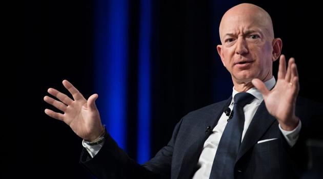 The report appeared days after Jeff Bezos and his wife Mackenzie announced their divorce. That prompted Bezos to launch an investigation into the National Enquirer, and how it was able to obtain such intimate material.(AFP/File Photo)