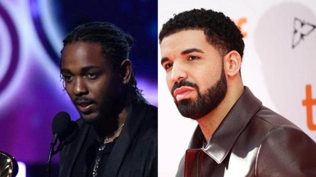 Kendrick Lamar and Drake are dominating Grammy Awards 2019 with most number of nominations. (AFP/Reuters)