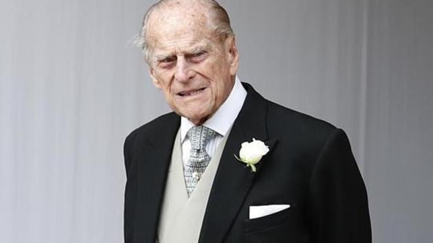Philip, who suggested low sun had affected his sight for the crash, also received a warning from police for driving without a seatbelt two days after the crash.(AP) Philip, who suggested low sun had affected his sight for the crash, also received a warning from police for driving without a seatbelt two days after the crash.(AP)