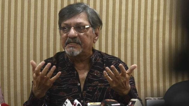 Actor Amol Palekar.(Ravindra Joshi/HT photo)