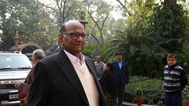 Sharad Pawar said his party was not engaged in any talks for a tie-up with MNS.(Mohd Zakir/HT PHOTO) Sharad Pawar said his party was not engaged in any talks for a tie-up with MNS.(Mohd Zakir/HT PHOTO)