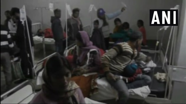 The children started vomiting after taking ‘bundi’ and have been admitted to the Sadar hospital.(ANI/Twitter)