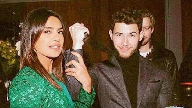 Priyanka Chopra shared pictures with her husband Nick Jonas on Monday morning.