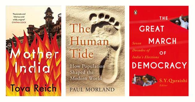 A novel about a Jewish American woman in India, a study of population, and a celebration of India’s electoral democracy - plenty to read this week!(HT Team)