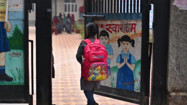 Security of students in municipal schools run by Delhi’s civic bodies has emerged as a big concern. (HT Photo / Used for representative purpose) Security of students in municipal schools run by Delhi’s civic bodies has emerged as a big concern. (HT Photo / Used for representative purpose)