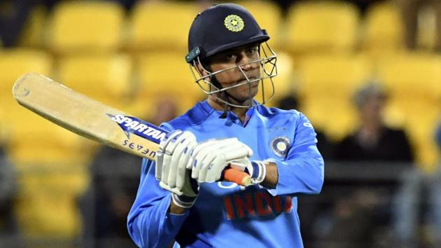 File image of MS Dhoni.(AP)