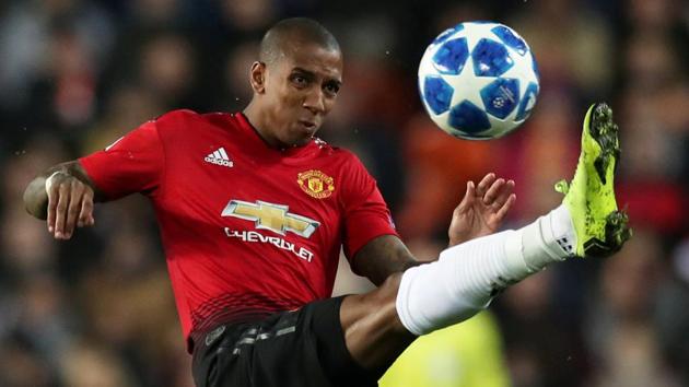 File photo of Manchester United’s Ashley Young.(Action Images via Reuters) File photo of Manchester United’s Ashley Young.(Action Images via Reuters)