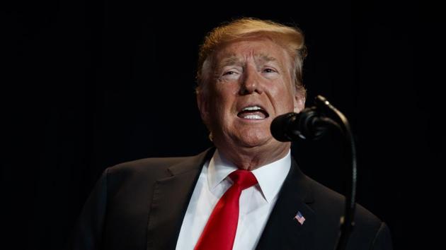 President Donald Trump charged ahead Monday with his pledge to build a wall at the US-Mexico border. (AP File Photo) President Donald Trump charged ahead Monday with his pledge to build a wall at the US-Mexico border. (AP File Photo)