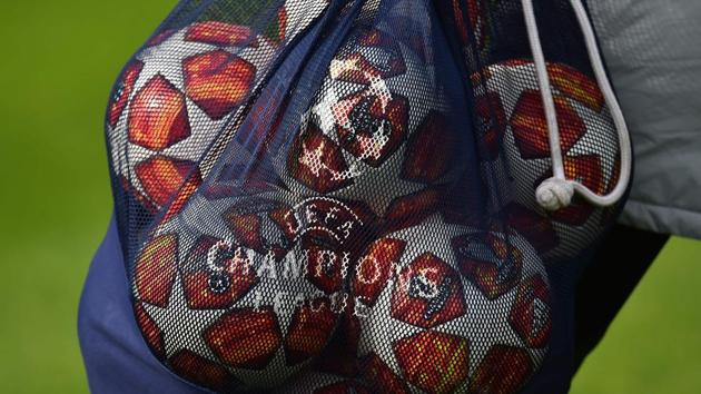 Ajax and Real Madrid will play the first leg of their Champions League round of 16 tie on Wednesday.(AFP)