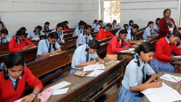 Efforts are on to ensure there is no snag. The team of invigilators will be responsible for conducting peaceful examinations in their respective centres(Diwakar Prasad/ Hindustan Times)